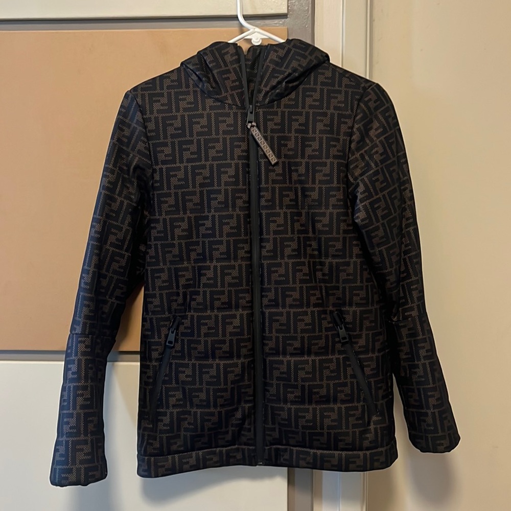 Fendi mesh lined jacket
